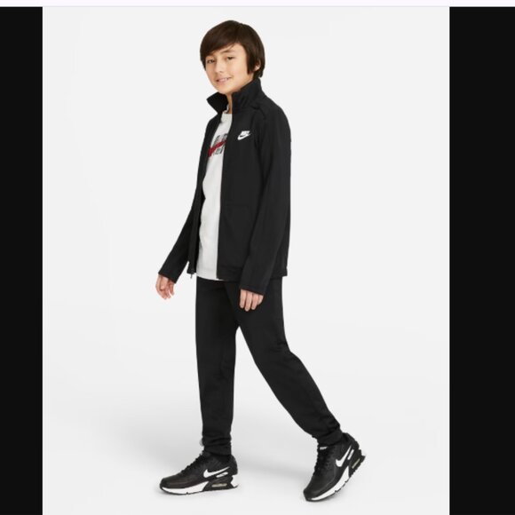 Nike Big Kids Tracksuit Jacket Black Sz Large - Picture 1 of 5